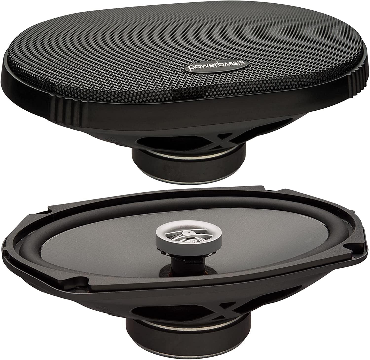 PowerBass, PowerBass OE-692T - 6x9 Shallow Mount Coaxial Speakers 2-Ohm - Pair