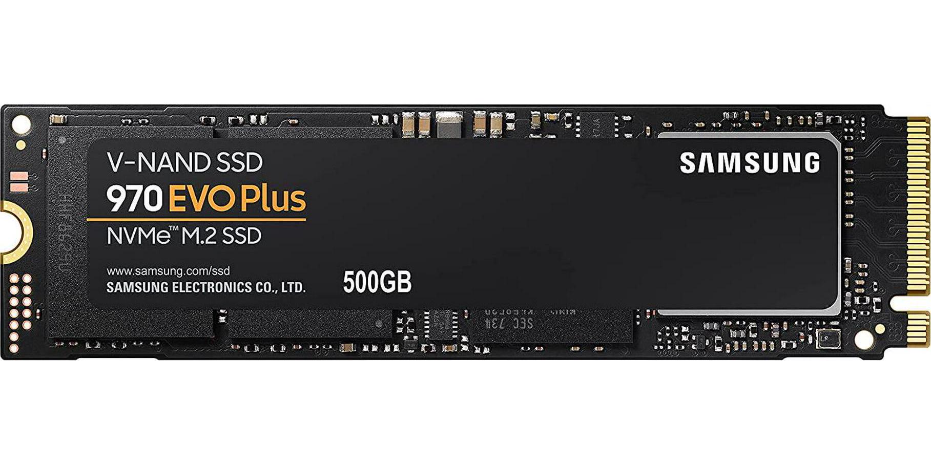 Samsung, Samsung MZ-V7S500BW 970 Evo Plus NVMe M.2 SSD, 500 GB Storage Capacity Black